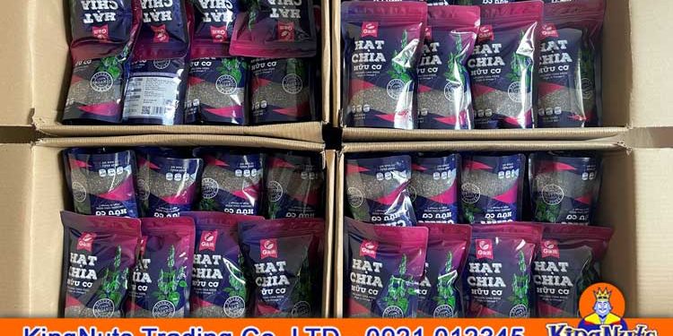 đóng gói hạt chia