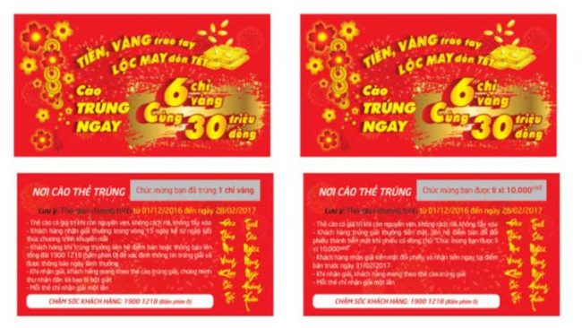 công ty nhận đóng gói thẻ khuyến mãi nhận gia công đóng gói thẻ khuyến mãi